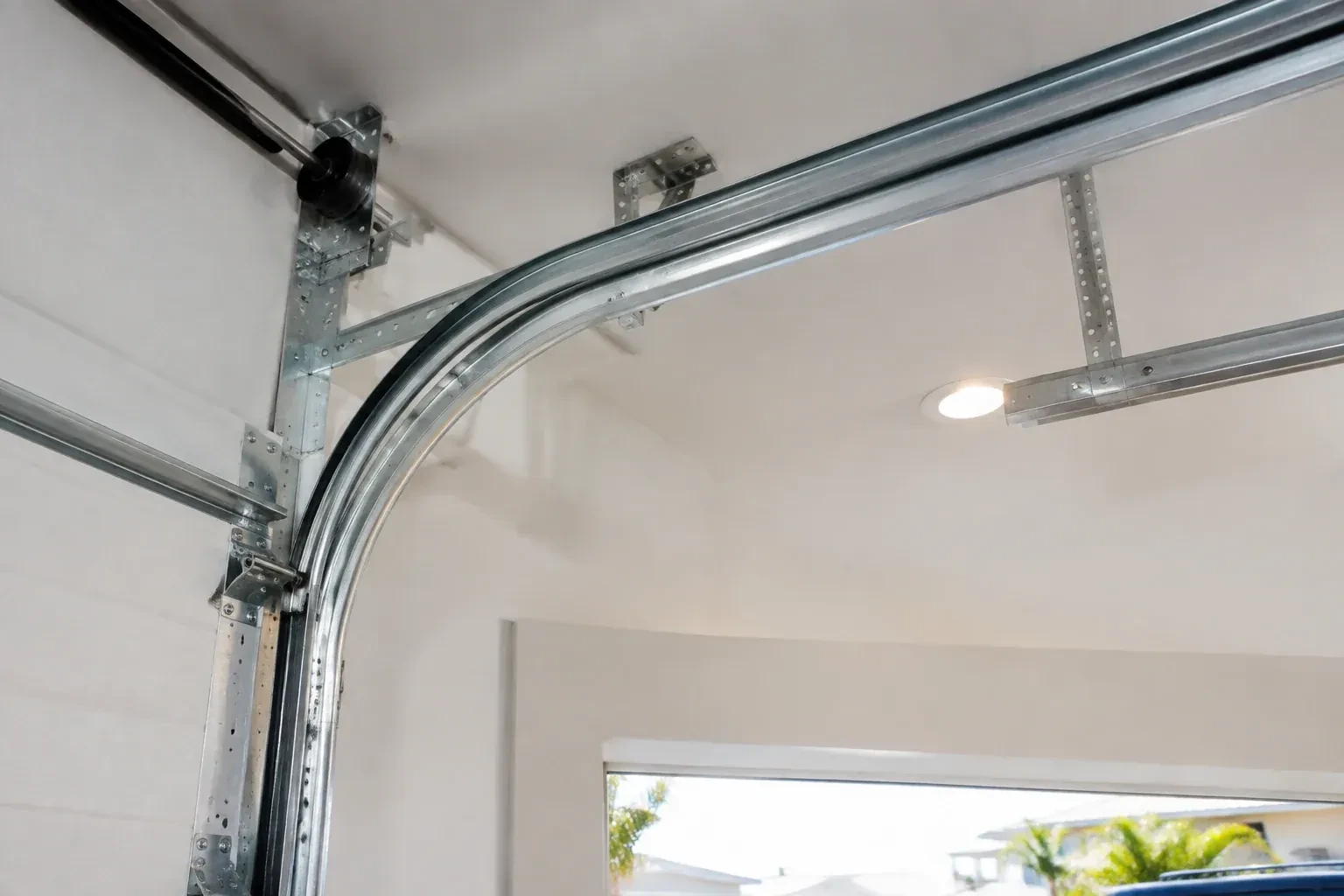 Illustrative garage doors scene — Garage Door Track Repair or Replacement, Whitchurch-Stouffville